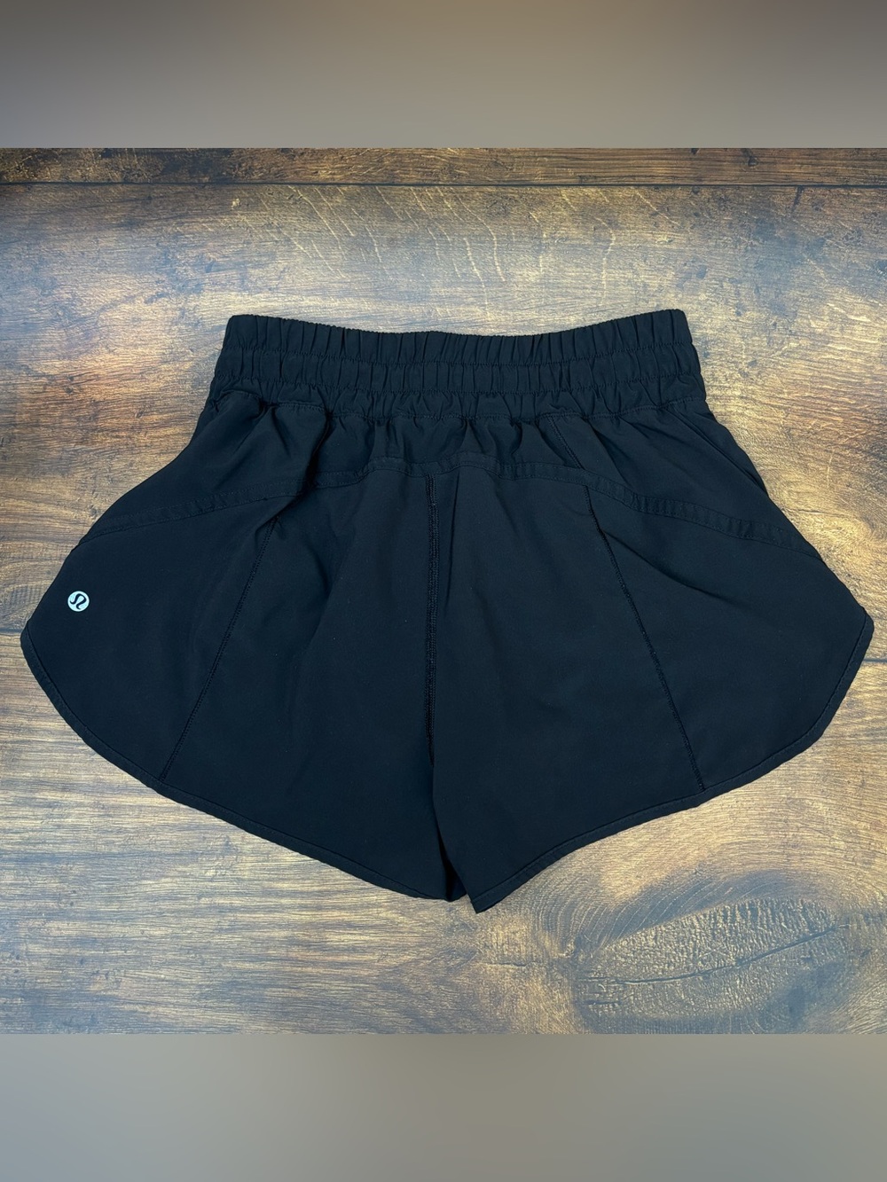 Lululemon Track That High Rise Shorts 3" In Black Size 8